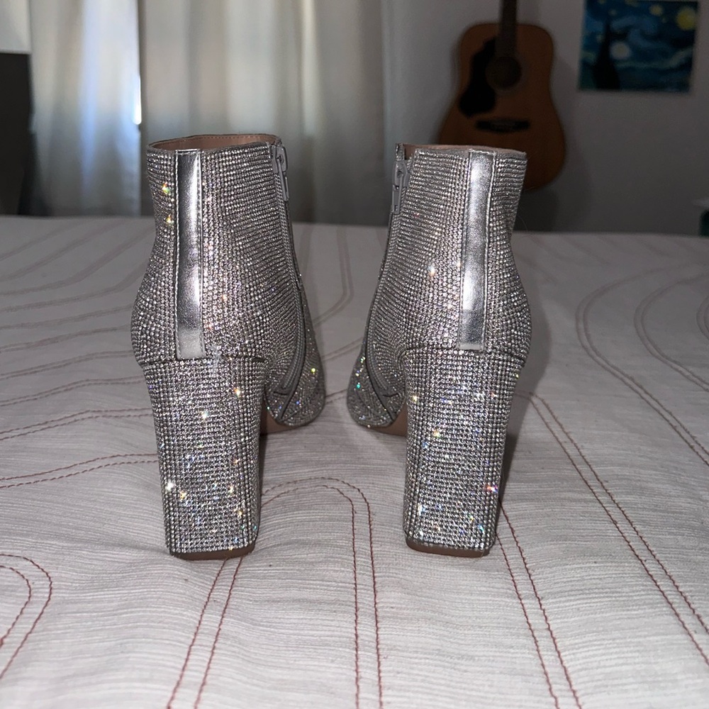 Steve Madden Rhinestone Booties - Picture 4 of 6